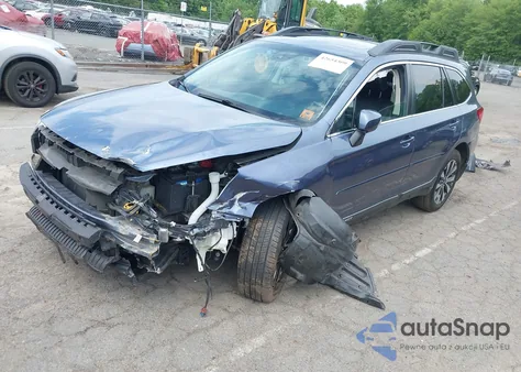 2017 Subaru Outback 2.5I Limited z USA, uszkodzony, nr VIN 4S4BSANC5H3212023